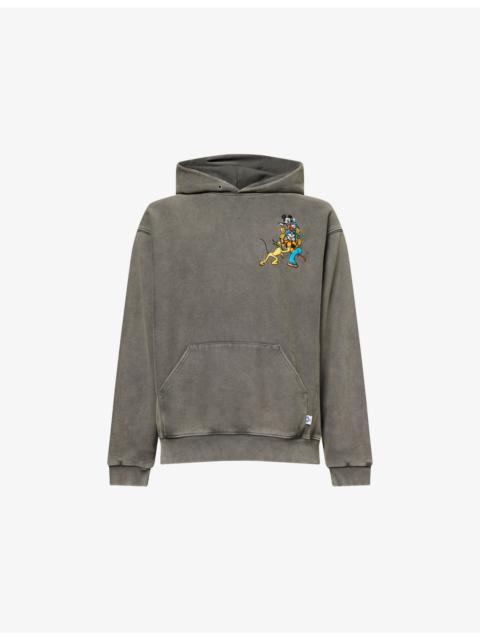 thisisneverthat® thisisneverthat x Disney Mickey Friends Embroidered Cotton Hoody