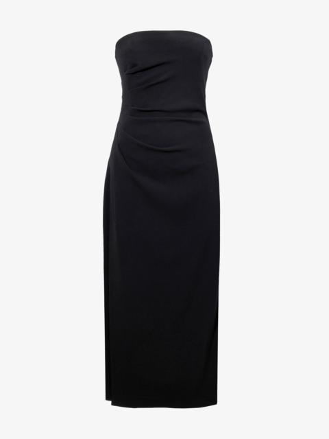 Proenza Schouler Shira Strapless Dress In Matte Viscose Crepe