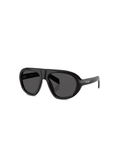 Prada pilot-frame tinted sunglasses