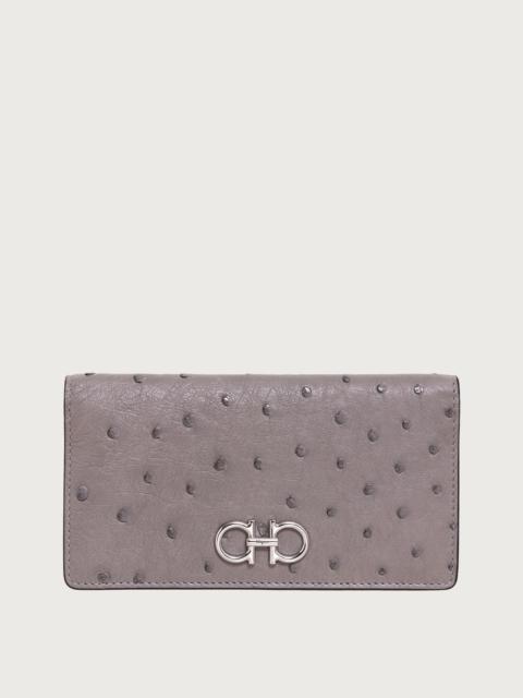 FERRAGAMO Gancini continental wallet