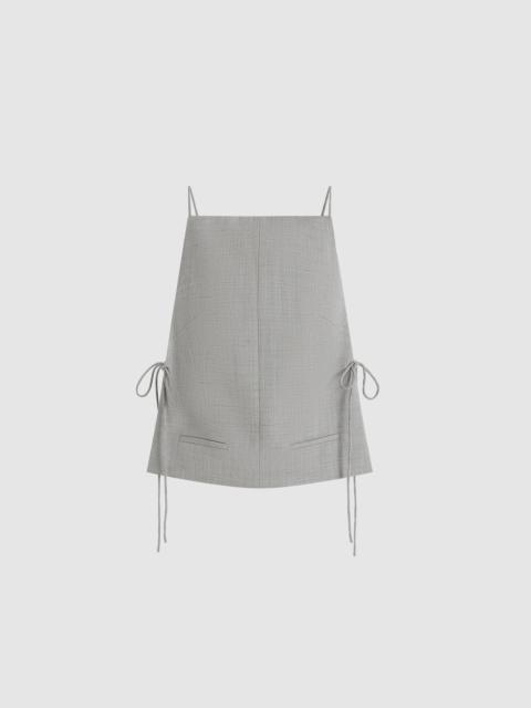 ST. AGNI Square Side Tie Top - Concrete