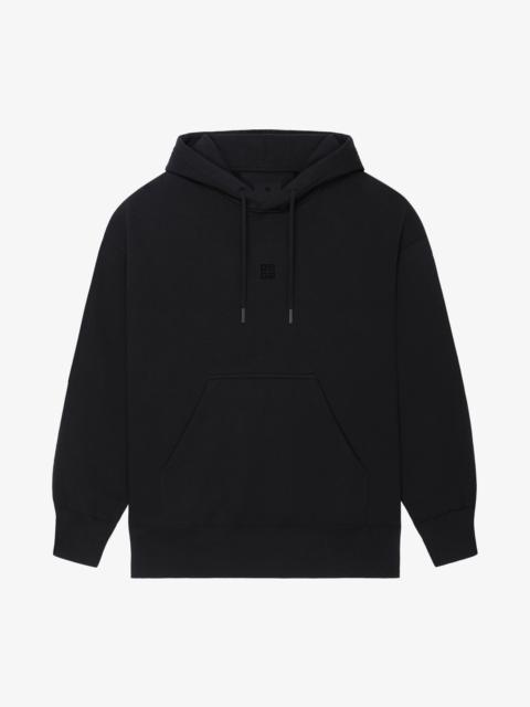 Givenchy 4G SLIM FIT HOODIE IN FLEECE