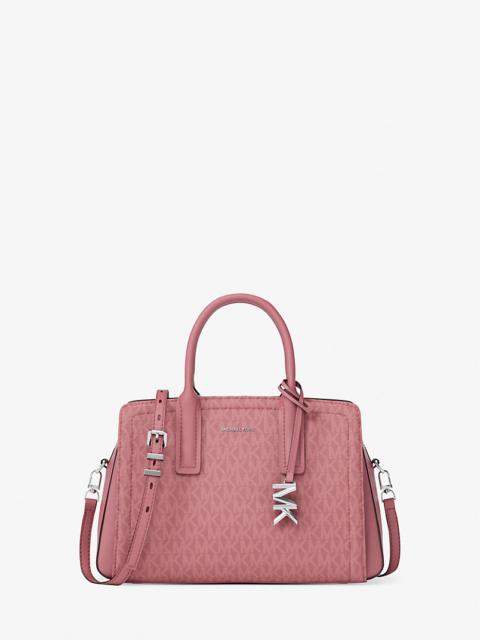 MICHAEL KORS Laila Small Signature Logo Satchel