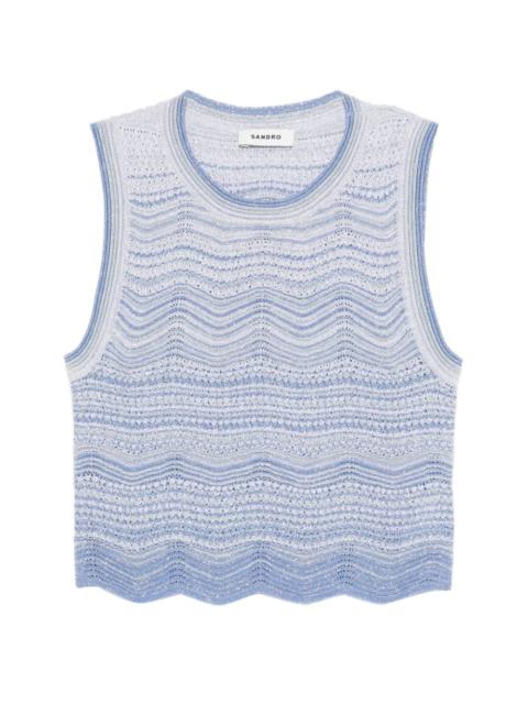 Sandro sleeveless top