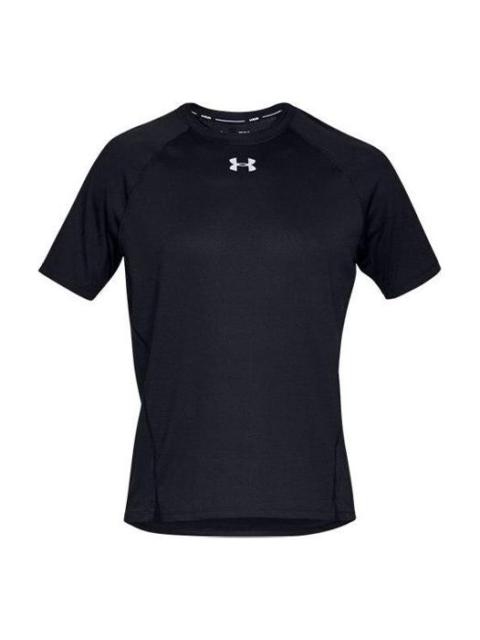 Under Armour Men's Under Armour Qualifier Running Training Sports Short Sleeve Black 1326587-001