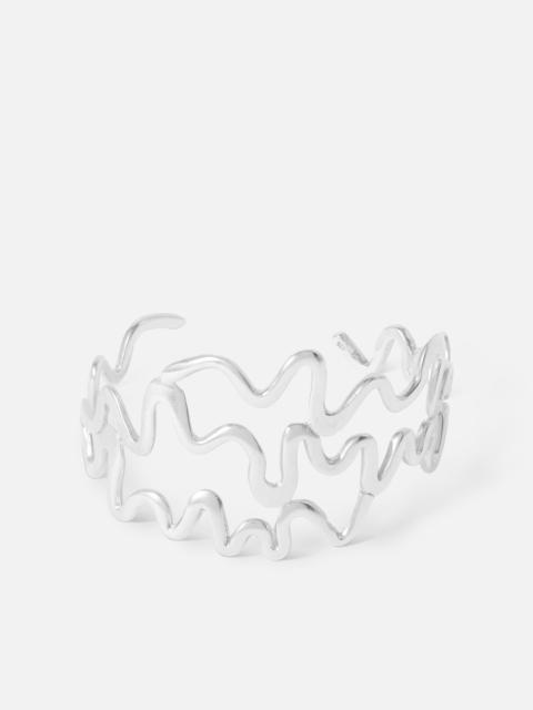 YSSO Shore Adjustable Cuff Bracelet In Silver