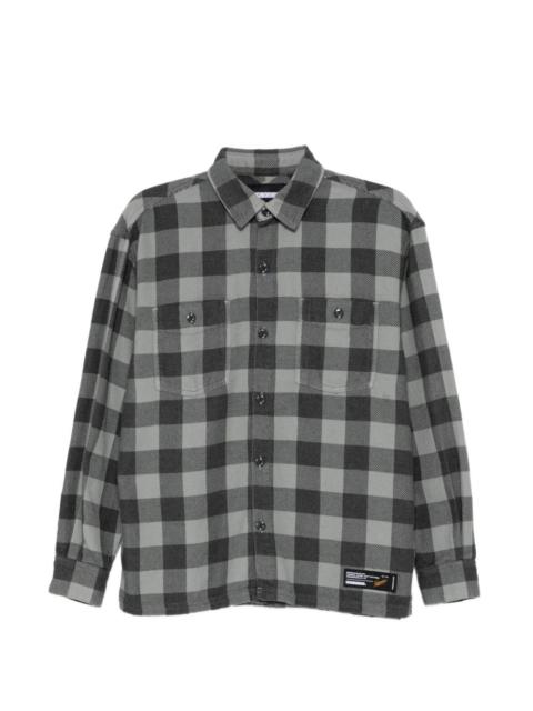 NEIGHBORHOOD garment dyed check shirt