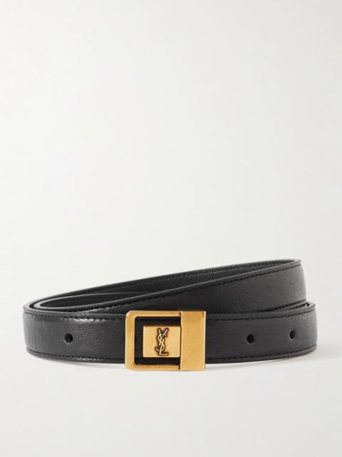 SAINT LAURENT Leather Waist Belt