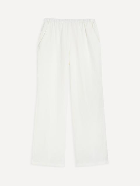 FAITHFULL Capriola White Linen Trousers