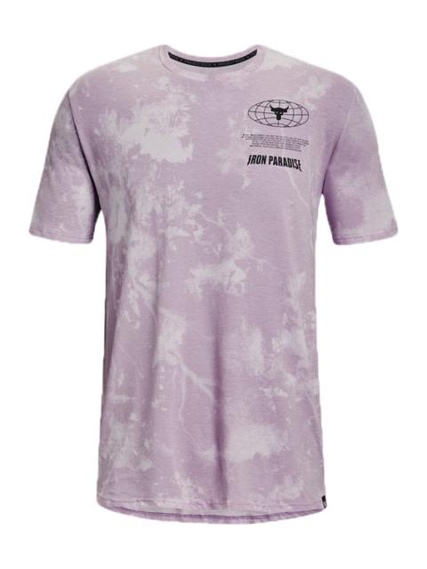 Under Armour Under Armour Project Rock Statement Short Sleeve T-shirt 'Light Purple' 1374843-554