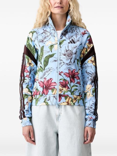 adidas x Farm Rio House of Tiro floral-print top