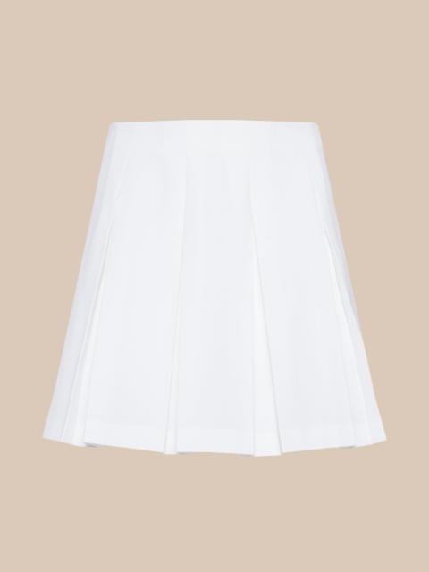 L'AGENCE Tania Pleated Mini Skirt