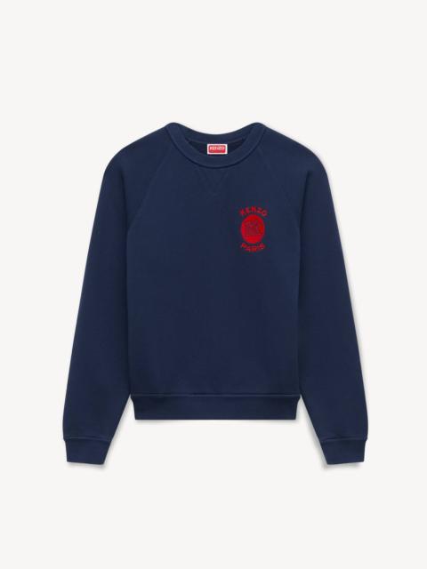 KENZO 'KENZO Paris Emblem' embroidered sweatshirt in cotton