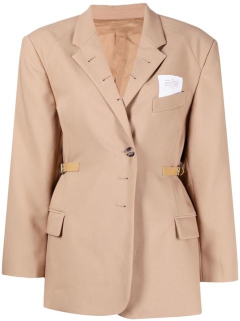 rokh single-breasted tailored blazer