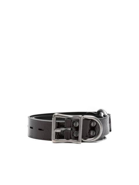 Martine Rose bondage leather belt