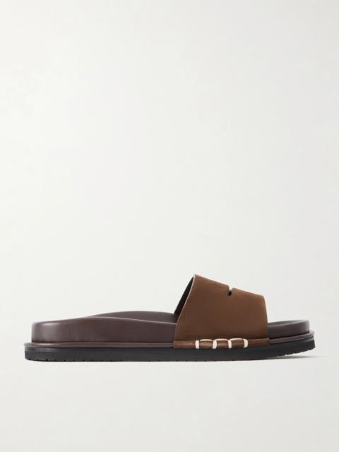 JW Anderson Fussbett Suede Slides