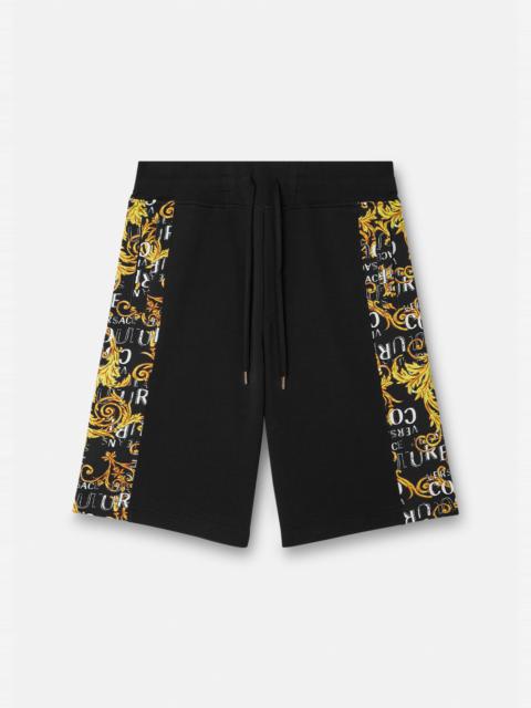 VERSACE JEANS COUTURE Logo Couture Sweat Shorts