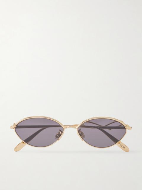 Dior Rounded-shaped Metal Sunglasses
