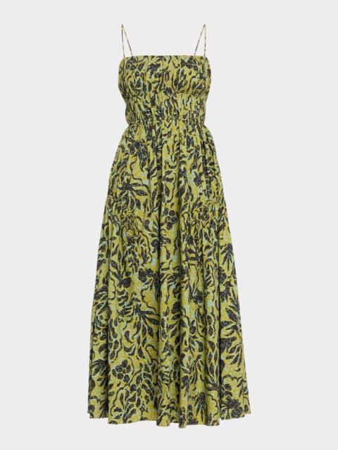 ULLA JOHNSON Vidri Cami Cotton Dress