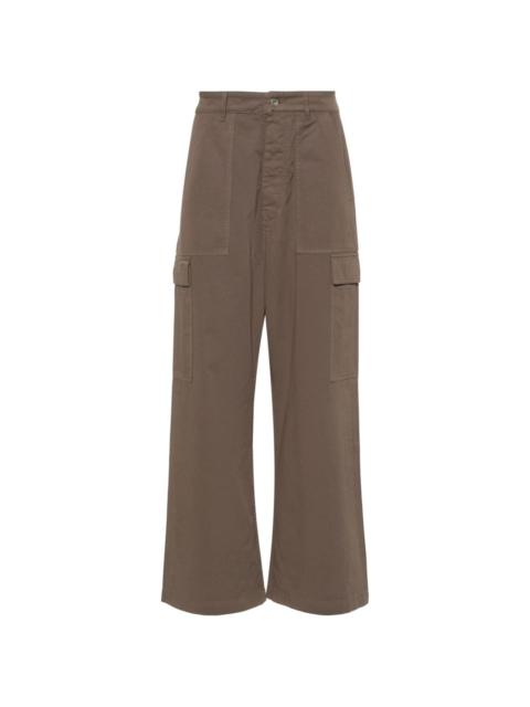 Rick Owens DRKSHDW cotton straight cargo pants