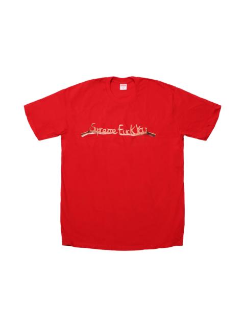 Supreme Supreme Fuck You Tee Red