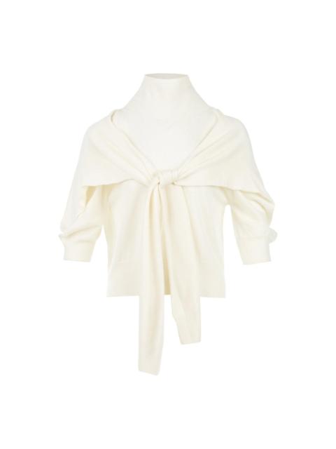 Four-Sleeved Wool Top