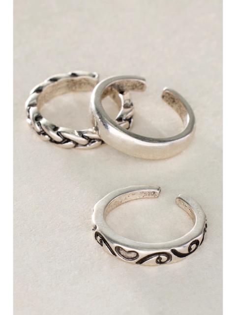 FREE PEOPLE Keeper Toe Ring Set