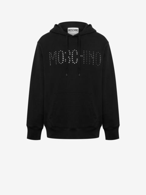 Moschino EMBROIDERED MIRRORS HOODIE