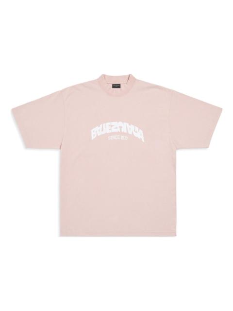 BALENCIAGA Balenciaga Back Flip T-shirt 'Light Pink' 764235TPVF95708