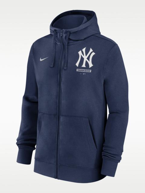 Nike New York Yankees Lockup Men's Nike MLB Full-Zip Hoodie