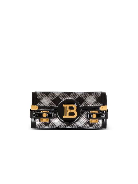 B-Buzz Pouch 23 with gingham sequins and patent leather