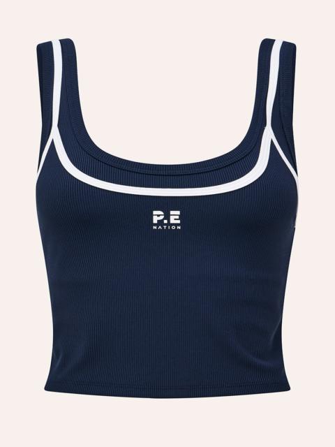 P.E NATION FORWARD TANK IN DARK NAVY