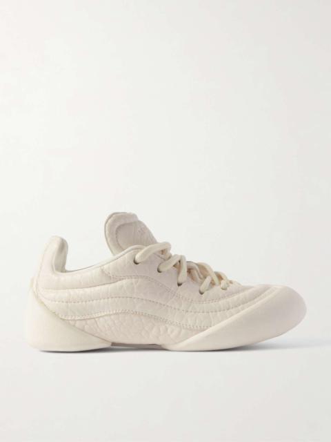 Alexander McQueen Textured-leather sneakers