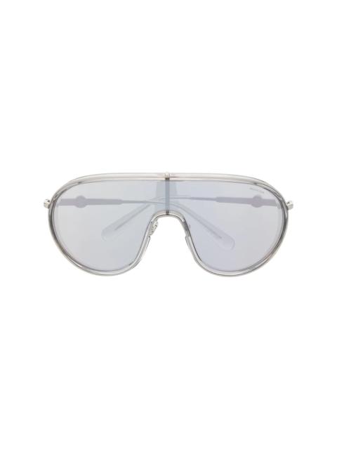 Moncler ML0222 mask-frame sunglasses