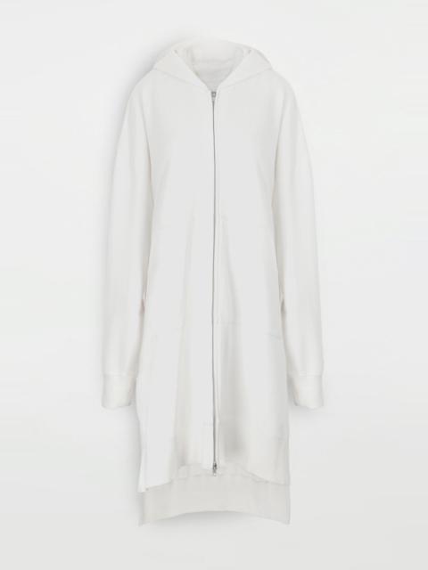 MM6 Maison Margiela Long hooded sweatshirt