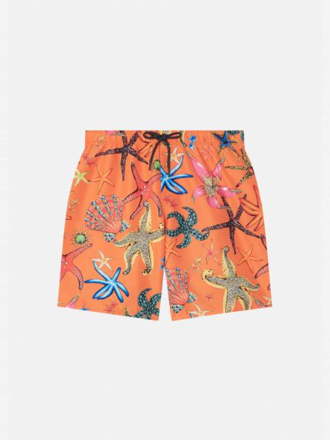 VERSACE Trésor de la Mer Mid-Length Swim Shorts