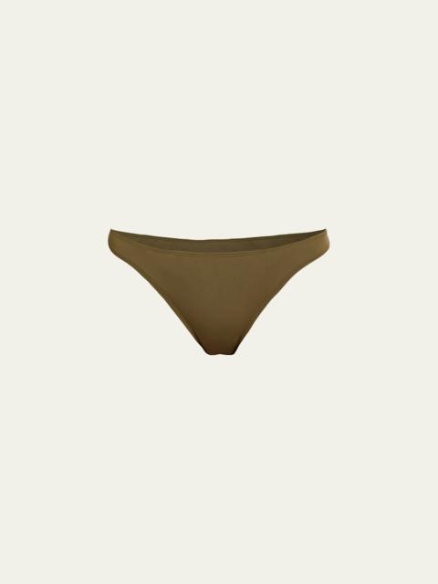 NILI LOTAN Solid Bikini Bottoms