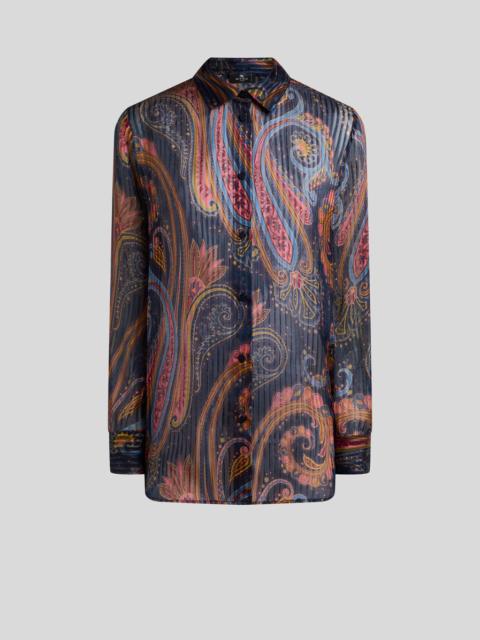 Etro SILK SHIRT WITH PAISLEY MOTIF