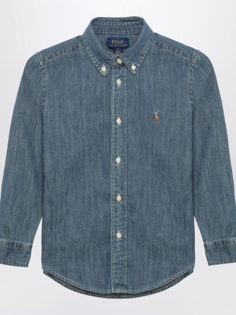 Polo Ralph Lauren Blue denim button-down shirt