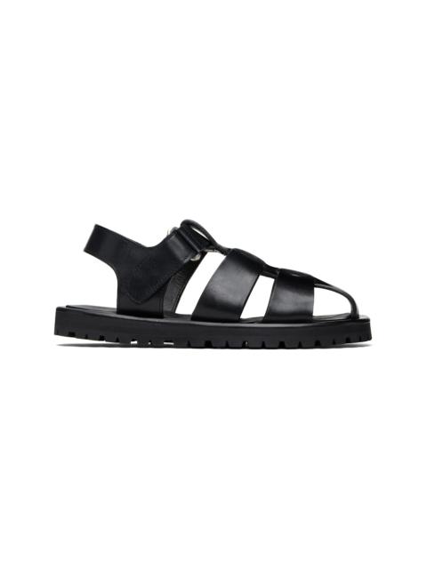 Studio Nicholson Black Sandom Sandals