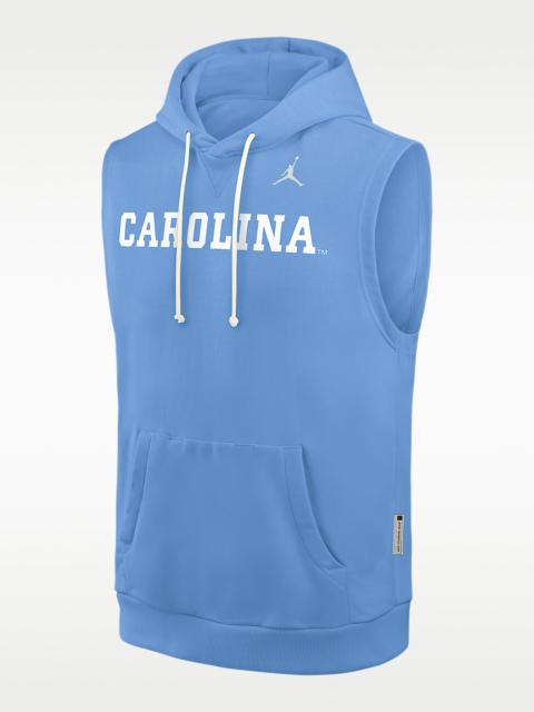 Jordan North Carolina Sideline Men's Jordan Brand Dri-FIT College Sleeveless Pullover Hoodie