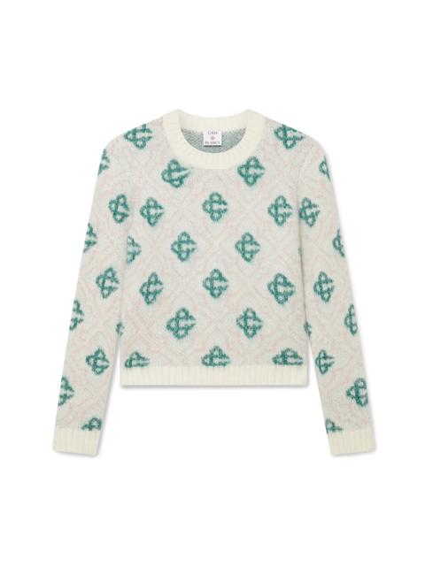 CASABLANCA Mohair Monogram Jumper