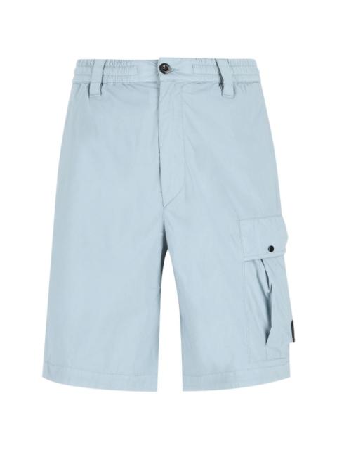 C.P. Company button-fastening cargo shorts