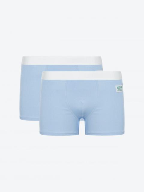 Moschino SET OF 2 NATURE FRIENDLY BOXERS