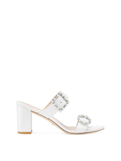 Stuart Weitzman PEARL GEO BUCKLE 75 SLIDE