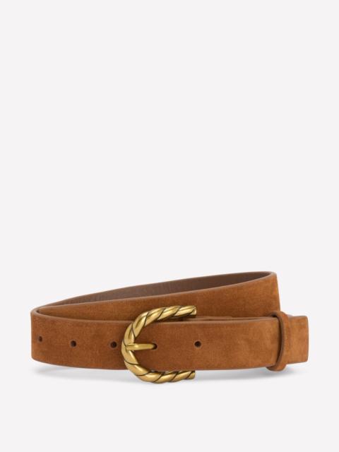BODEN Twist Buckle Belt-Tan
