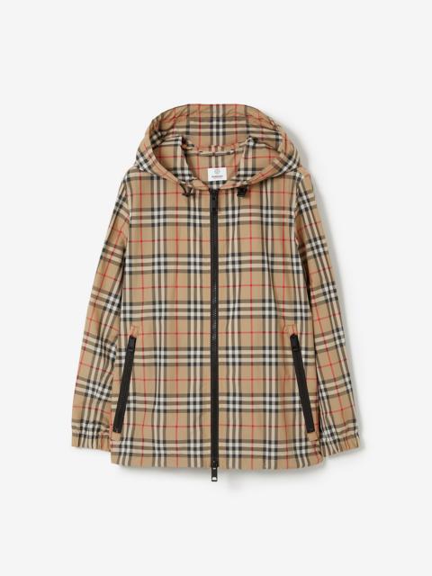 Burberry Vintage Check Hooded Jacket