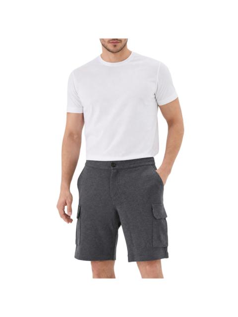 Brunello Cucinelli Cotton Cargo Shorts "Dark Grey" BRUN2286