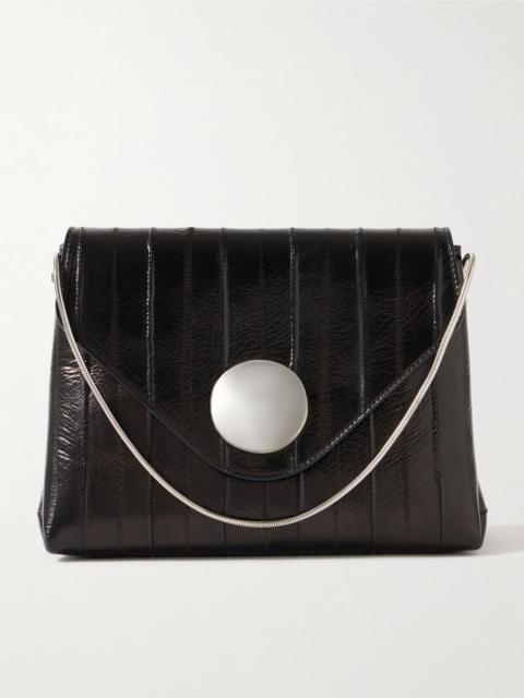 KHAITE Bobbi eel shoulder bag Black