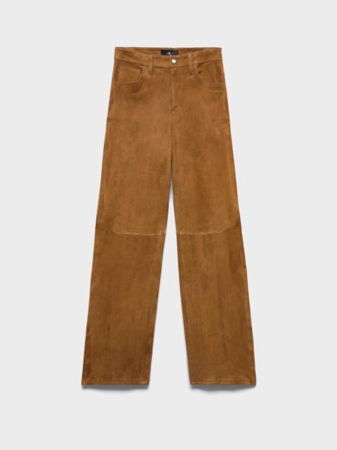 7 For All Mankind STOVEPIPE STRAIGHT in Suede